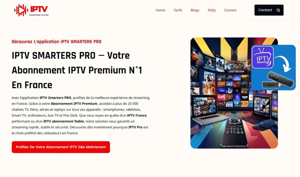 IPTV Smarters Player Pro